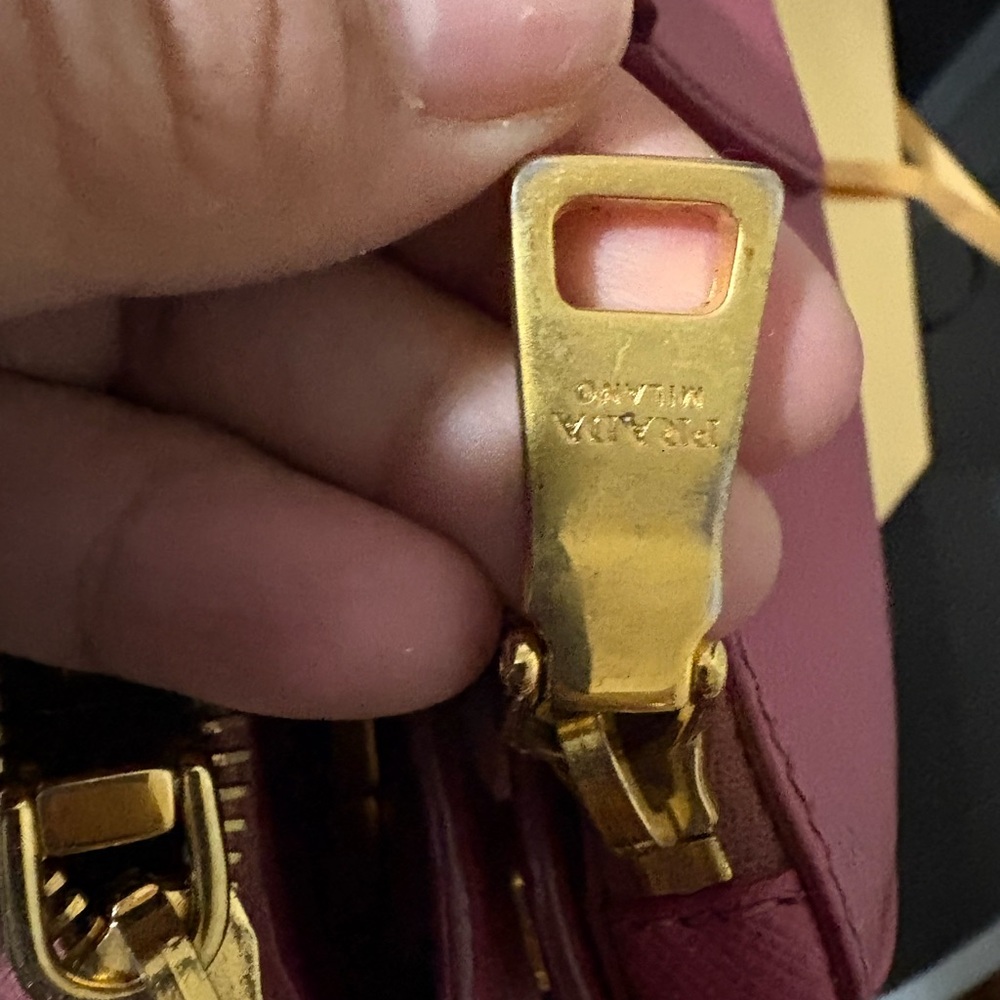 Prada Fuchsia Leather Satchel - Picture 5 of 13